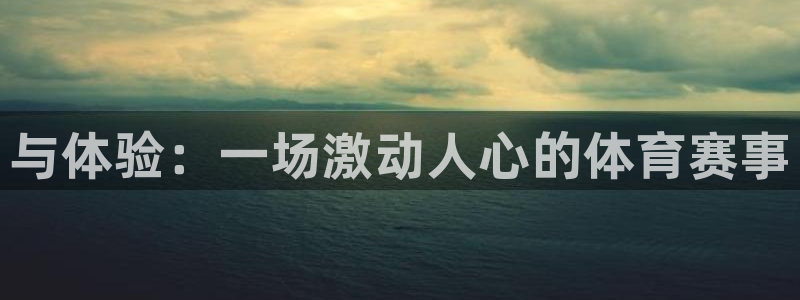 vsport体育官方正版app五金厂：与体验：一场激动人心的