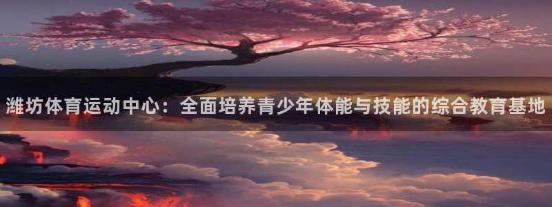  vSport体育在线登录平台：潍坊体育运动中心：全面培养青少